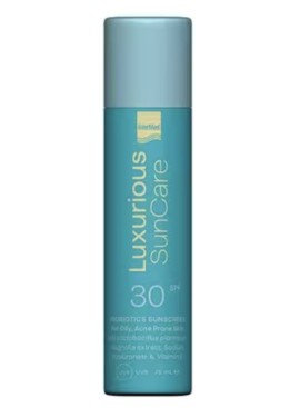 Intermed Luxurious Sun Care Probiotics Fluid SPF30 Αντηλιακή Κρέμα Προσώπου με Προβιοτικά 75ml