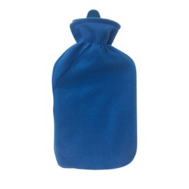 Karabinis Medical Alfacheck PVC Θερμοφόρα Νερού με Φλις Θήκη Μπλε 2L, 1τεμαχιο