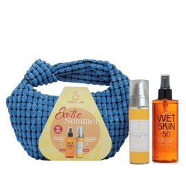 Youth Lab PROMO Exotic Summer Set Wet Skin Sun Protection SPF50 Αντηλιακό Ξηρό Λάδι Προσώπου & Σώματος 200ml & Anti Stress Hair & Body Mist Exotic Sunrise 100ml & ΔΩΡΟ Νεσεσέρ