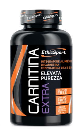 EthicSport Carnitina Extra 1600mg Συμπλήρωμα Διατροφής Καρνιτίνης για Απώλεια Λίπους & Μυϊκή Γράμμωση 80 Δισκία