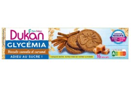 Dukan Glycemia Μπισκότα Πίτουρου Βρώμης με Κανέλα & Καραμέλα 132gr