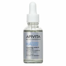 Apivita Bee Tech Concentrates HA5 Honey Repair Serum Ορός Επανόρθωσης & Λείανσης, Γεμίζει την Επιδερμίδα 30ml