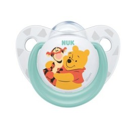 Nuk Disney Winnie The Pooh - Tiger Πιπίλα Σιλικόνης Με Κρίκο 6-18m+ [10.736.379]