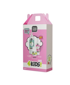 PharmaLead PROMO 4 Kids 2 in 1 Bubble Fun Παιδικό Αφρόλουτρο & Σαμπουάν 500ml με Αντλία - Silky Hair Conditioner Παιδικό Spray Μαλλιών για Εύκολο Χτένισμα 150ml - Hurry up Παιδικό Κρεμώδες Roll on 50ml