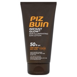 Piz Buin® Instant Glow Skin Illuminating Sun Lotion SPF50+ Αντηλιακό Γαλάκτωμα Σώματος 150ml