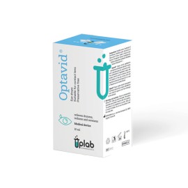 Uplab Optavid Eye Drops Οφθαλμικές Σταγόνες Για Ενυδάτωση 10ml
