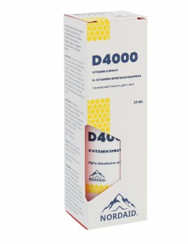 NordAid Vitamin D3 4000 IU Υπογλώσσιο Spray 30ml [200 Ψεκασμοί]