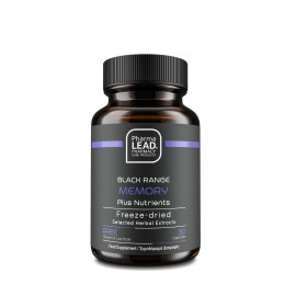 PharmaLead Black Range Memory Plus Nutrients για την Βελτίωση της Μνήμης & Πνευματική Διαύγεια 30 Φυτικές Κάψουλες