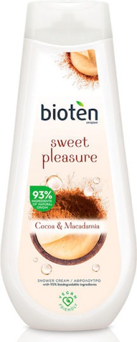 Bioten Sweet Pleasure Cocoa & Macadamia Κρεμώδες Αφρόλουτρο 750ml