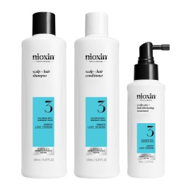 Nioxin System 3 Trial Kit για Βαμμένα Μαλλιά με Ελαφριά Αραίωση Shampoo 150ml + Conditioner 150ml + Leave In Treatment 50ml