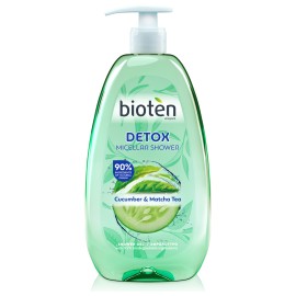 Bioten Detox Micellar Shower Gel Αφρόλουτρο με Αγγούρι & Τσάι Matcha 750ml