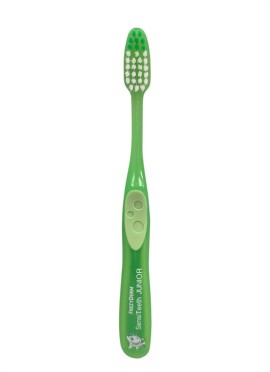 Frezyderm SensiTeeth Junior Toothbrush Soft Green Παιδική Μαλακή Οδοντόβουρτσα Πράσινο για 3-6 Ετών 1 Τεμάχιο