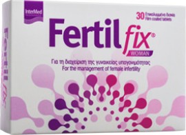 Intermed FertilFix Woman Συμπλήρωμα Διατροφής για την Διαχείριση της Γυναικείας Υπογονιμότητας 30 Δισκία