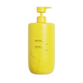 Garden Shower Gel Lemon & Peach Αφρόλουτρο με Άρωμα Λεμόνι & Ροδάκινο 1000ml