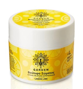 Garden Body Butter Lemon & Lime Ενυδατικό Βούτυρο Σώματος με Άρωμα Εσπεριδοειδών 200ml