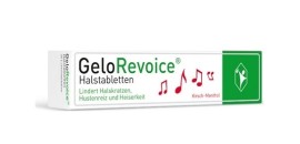 GeloRevoice Παστίλιες για το Λαιμό με Γεύση Κεράσι Μενθόλη 20 Παστίλιες