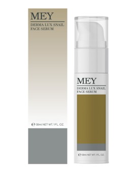 Mey Derma Lux Snail Face Serum Ορός Ανάπλασης, Αναδόμησης & Αντιγήρανσης με Έκκριμα Σαλιγκαριού 30ml