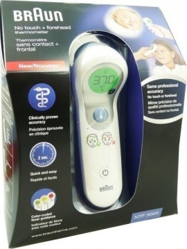 Braun No touch+touch thermometer [BNT400] Θερμόμετρο Μετώπου