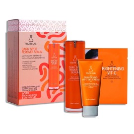 Youth Lab PROMO Dark Spot Remover Serum Ορός Πρόληψης & Αποχρωματισμού των Έντονων Κηλίδων & Δυσχρωμιών 30ml - ΔΩΡΑ Brightening Vit-C Gel Cream 20ml + Vit-C Hydra Gel Eye Patches 1 Ζευγάρι