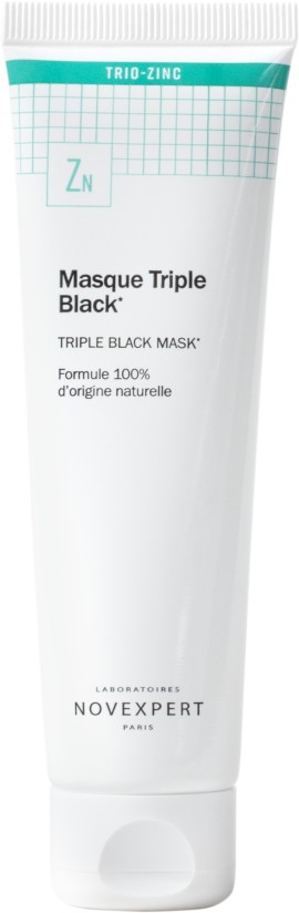 Novexpert Triple Action Black Mask Μαύρη Μάσκα Τριπλής Δράσης Κατά των Ατελειών & της Λιπαρότητας 70ml
