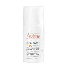 Avene Cicalfate+ Multi Protective Skin Repair Cream SPF50+ Επανορθωτική Κρέμα Πολύ Υψηλής Προστασίας 30ml