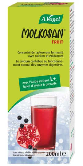 A.Vogel Συμπυκνωμένος Ορός Γάλακτος Molkosan Fruit για το Πεπτικό Σύστημα 200ml