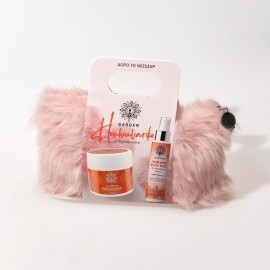 Garden PROMO Houhouliariko Vanilla Hair, Body Ενυδατικό Mist 100ml - Body Butter Βούτυρο Σώματος 200ml - ΔΩΡΟ Γούνινο Ροζ Νεσεσέρ