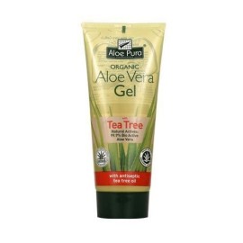 Optima Organic Aloe Vera with Tea Tree Ενυδατικό Gel  Σώματος για Μετά τον Ήλιο 200ml