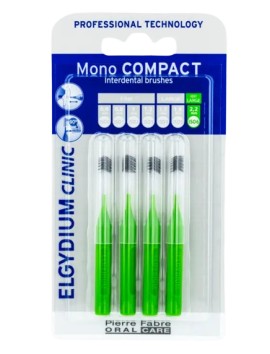 Elgydium Clinic Mono Compact Πράσινο (2,2mm) ISO 6 Μεσοδόντια Βουρτσάκια 6 Τεμάχια