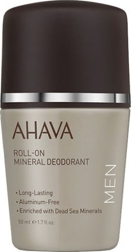 Ahava Time To Energize Magnesium Rich Roll On Deodorant Men Αντρικό Αποσμητικό 50ml