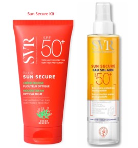 SVR Bundle Sun Secure Blur SPF50+ Αντηλιακή Κρέμα Προσώπου με Ματ Αποτέλεσμα 50ml & Sun Secure Eau Solaire SPF50+ Αντηλιακό Νερό Προσώπου & Σώματος 200ml