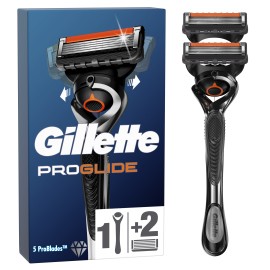 Gillette ProGlide Ξυριστική Μηχανή & 2 Ανταλλακτικές Κεφαλές