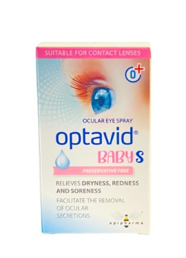 Uplab Optavid Baby S Eye Drops Κολλύριο Κατά της Ξηρότητας 10ml