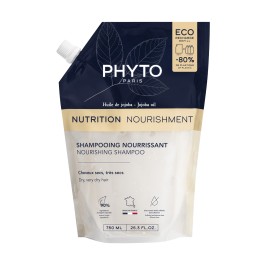 Phyto Nourishing Shampoo Σαμπουάν για Θρέψη & Απαλότητα για Ξηρά - Πολύ Ξηρά Μαλλιά 750ml Refill