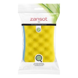 Zan Sot Υποαλλεργικό Διπλό Σφουγγάρι 1 Τεμάχιο [10.502]