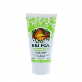 Hei Poa Shampoo - Shower Gel Tiare 2 in 1, Ενυδατικό Σαμπουάν - Αφρόλουτρο με Λάδι Monoi, 150 ml