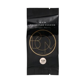 BOM Make Up Refill Cover Flex Cushion SPF50+ PA+++ Foundation 21N Ivory για Υψηλή Κάλυψη 15gr
