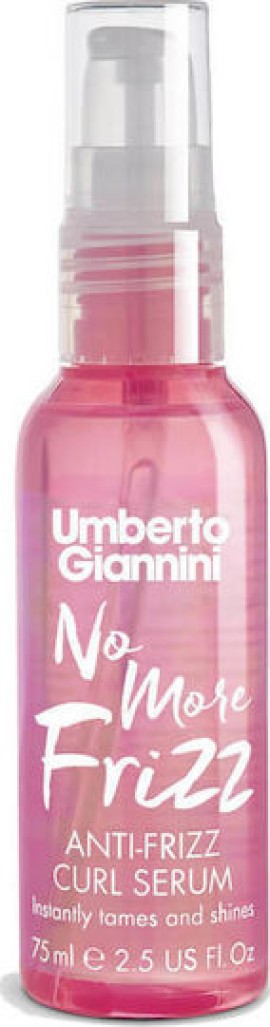 Umberto Giannini No More Frizz Anti-Frizz Curl Serum για Σπαστά & Σγουρά Μαλλιά 75ml