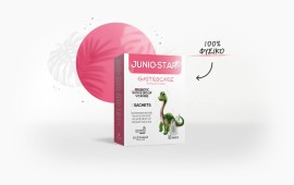 JunioStar Gastrocare Προβιοτικά και Βιταμίνες του Συμπλέγματος Β για το Γαστρεντερικό Σύστημα του Παιδιού 10 Φακελίσκοι