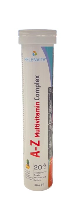 Helenvita A-Z MultiVitamin Complex Συμπλήρωμα Διατροφής για την Ενίσχυση του Ανοσοποιητικού Συστήματος 20 Αναβράζοντα Δισκία