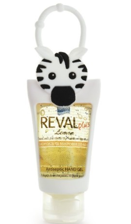 Intermed Reval Plus Lemon Zebra Case Antiseptic Hand Gel 30ml
