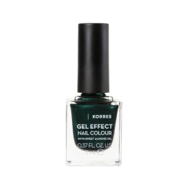 Korres Βερνίκι Νυχιών με Sweet Almond Oil 89 Velvet Green Gel Effect 11ml