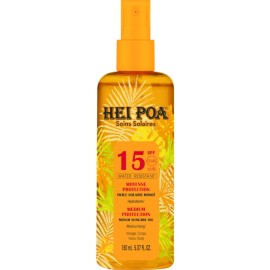 Hei Poa Monoi Oil Tiare SPF15 Ξηρό Αντηλιακό Λάδι για Πρόσωπο, Σώμα, Μαλλιά 150ml