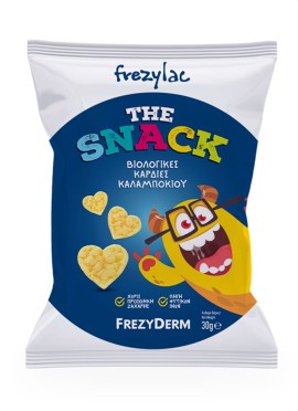 Frezyderm Frezylac The Snack Βιολογικές Καρδιές Καλαμποκιού με Γεύση Αλάτι 30gr