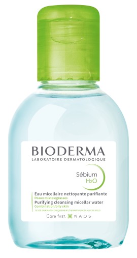 Bioderma Sebium H2O Micellar Water Eξυγιαντικό Νερό Καθαρισμού & Ντεμακιγιάζ για το Μικτό / Λιπαρό ή Δέρμα με Τάση Ακμής 100ml