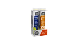 PharmaLead PROMO Hydro Energy Ηλεκτρολύτες Λεμόνι 20 Αναβράζοντα Δισκία & Vitamin C 1000mg Πορτοκάλι 20 Αναβράζοντα Δισκία
