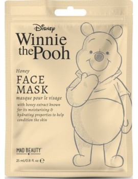Mad Beauty Winnie The Pooh Cosmetic Sheet Mask Υφασμάτινη Ενυδατική Μάσκα Προσώπου 1 Τεμάχιο