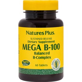 NATURES PLUS MEGA B-100 S/R TABLETS 60