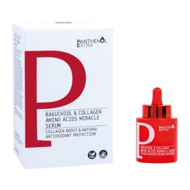 Medisei Panthenol Extra Bakuchiol & Collagen Amino Acids Miracle Serum Πλούσιος Κρεμώδης Ορός Προσώπου Αντιγήρανσης & Θρέψης 30ml