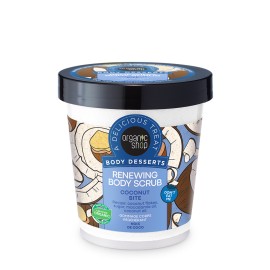 Natura Siberica Organic Shop Body Desserts Scrub Coconut Bite Απολεπιστικό Σώματος Ανανέωσης 450ml